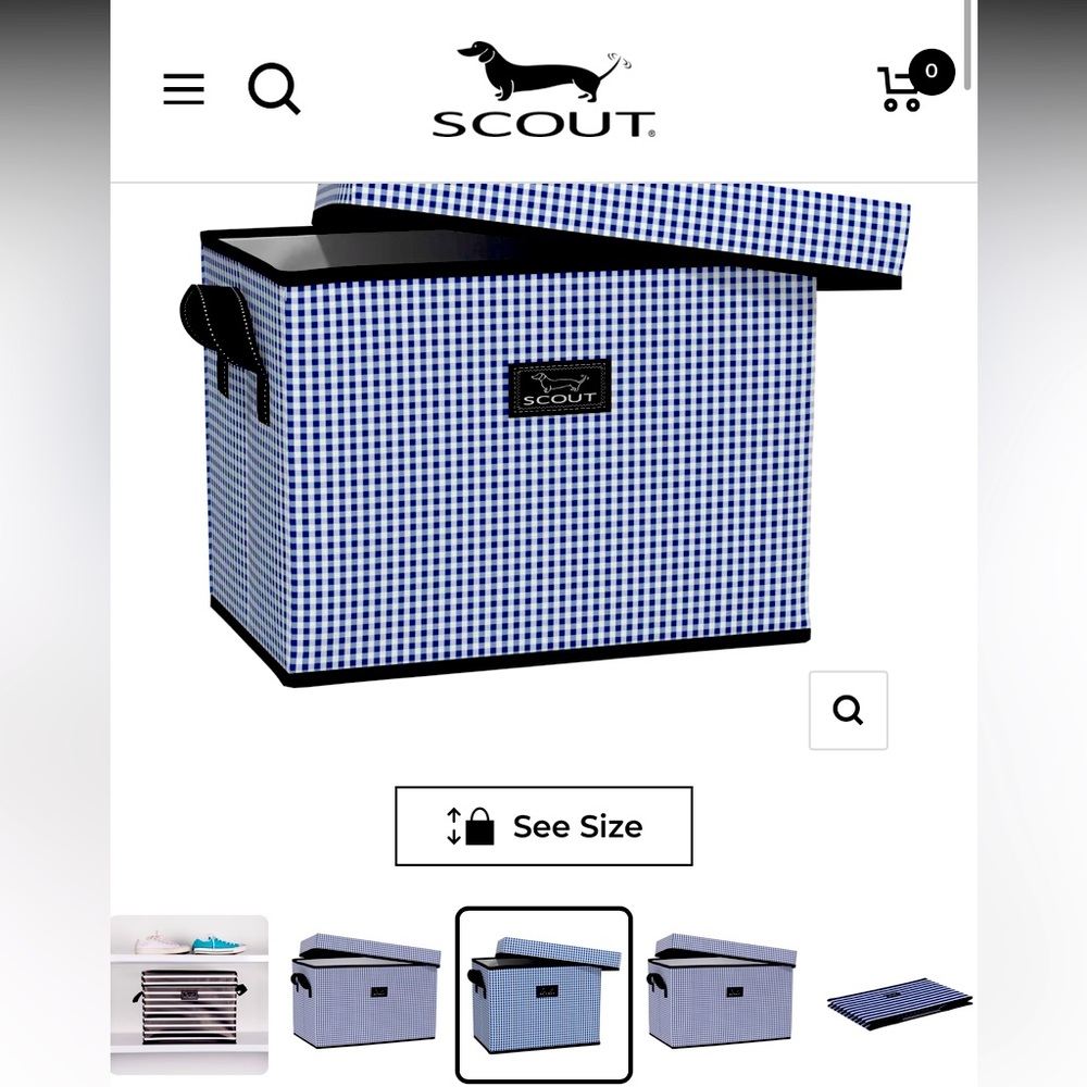 Scout rump roost medium storage bin